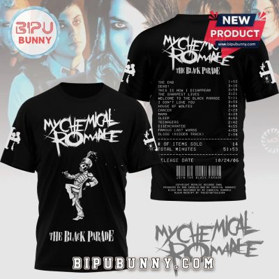 My Chemical Romance Black Parade 3D Album Art Premium Shirt
