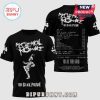 Black My Chemical Romance tee: band logo, skeleton, 