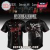 My Chemical Romance Black Parade 2026 Detroit Tigers baseball jersey, black with red accents.!
