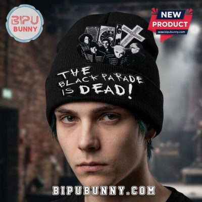 My Chemical Romance Black Parade Patch Beanie Hat