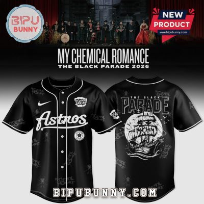 My Chemical Romance Ship Astros The Black Parade Fan Baseball Jersey