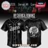 My Chemical Romance The Black Parade 2026 baseball jersey, featuring 'Tigers' and a ship design!
