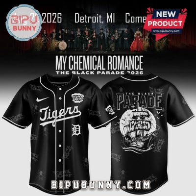 My Chemical Romance – The Black Parade 2026 Detroit Baseball Jersey