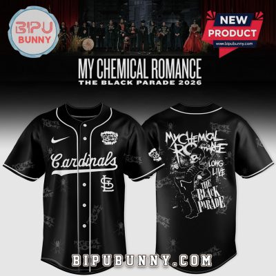 My Chemical Romance The Black Parade Cardinals Baseball Jersey 2026