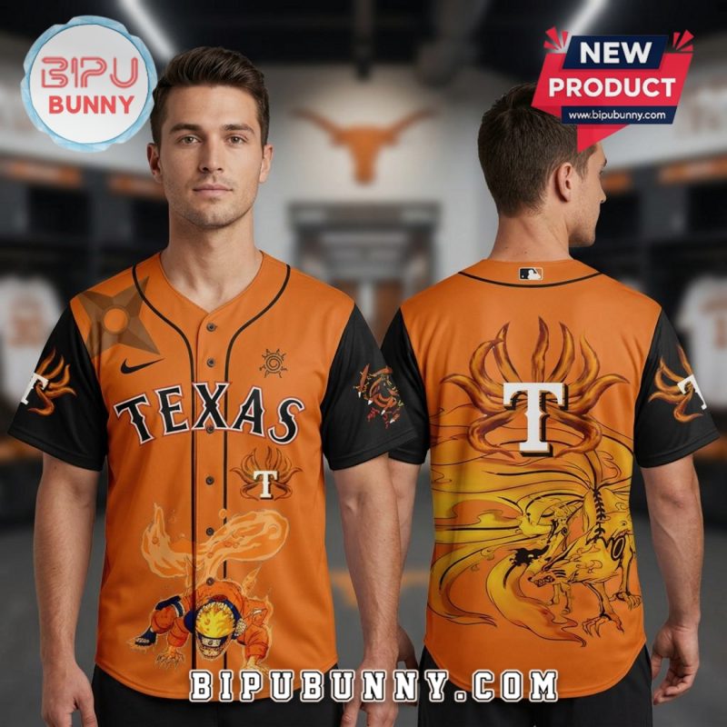 Naruto MLB Baseball Jersey, Limited Edition Team Anime Inspired Jersey