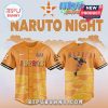 Orange Naruto Night baseball jersey with Astros logo, clouds, anime design. Find it at Bipubunny!