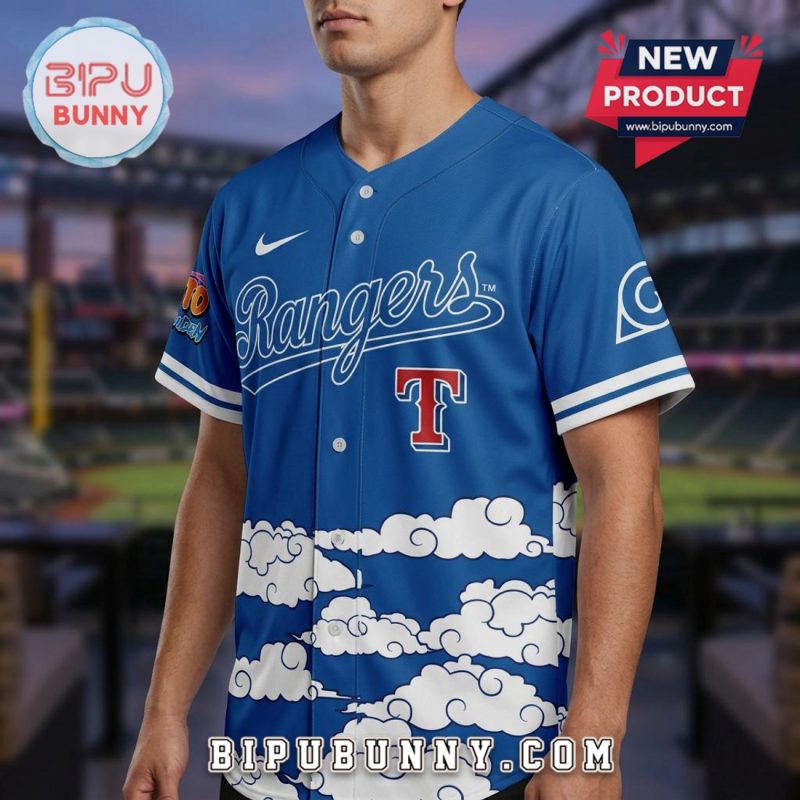 Naruto MLB Team Limited Edition Jersey, Baseball Anime Night Theme Jersey