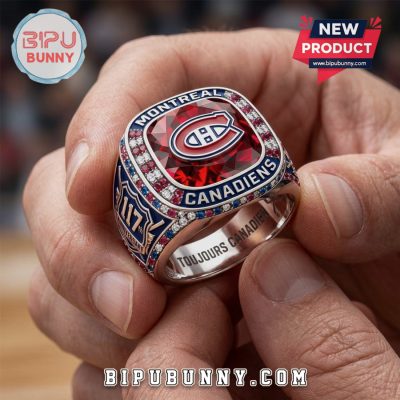 NHL Montreal Canadiens 117th Anniversary Premium Gift Collectible Ring
