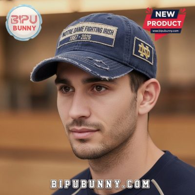 Notre Dame Fighting Irish 1887-2026 Vintage Embroidered Baseball Cap