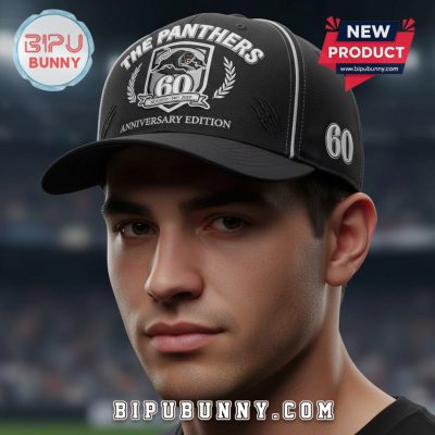 Panthers 60th Anniversary Edition 1967-2026 Premium Baseball Cap