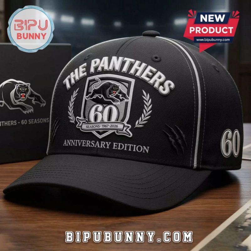 Panthers 60th Anniversary Edition 1967-2026 Premium Baseball Cap Panthers 60th Anniversary Edition 1967-2026 Premium Baseball Cap