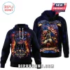 Graphic hoodie! Bigfoot patriot design with US flag and '250 Years of Freedom' text! Americana style in red, white, blue!