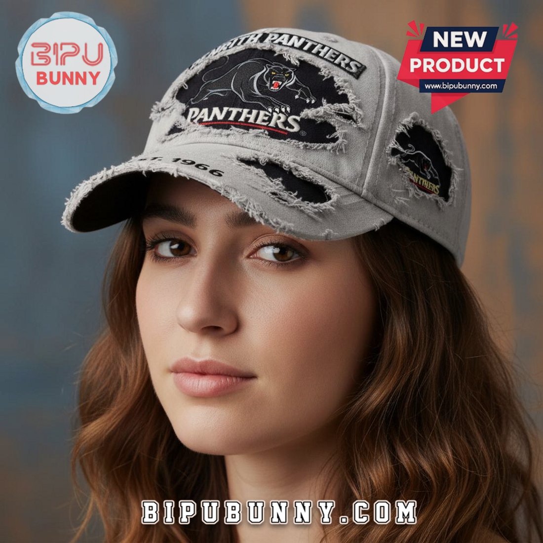 Penrith Panthers Est 1966 Distressed Vintage Baseball Cap Penrith Panthers Est 1966 Distressed Vintage Baseball Cap