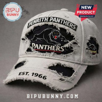Penrith Panthers Est 1966 Distressed Vintage Baseball Cap
