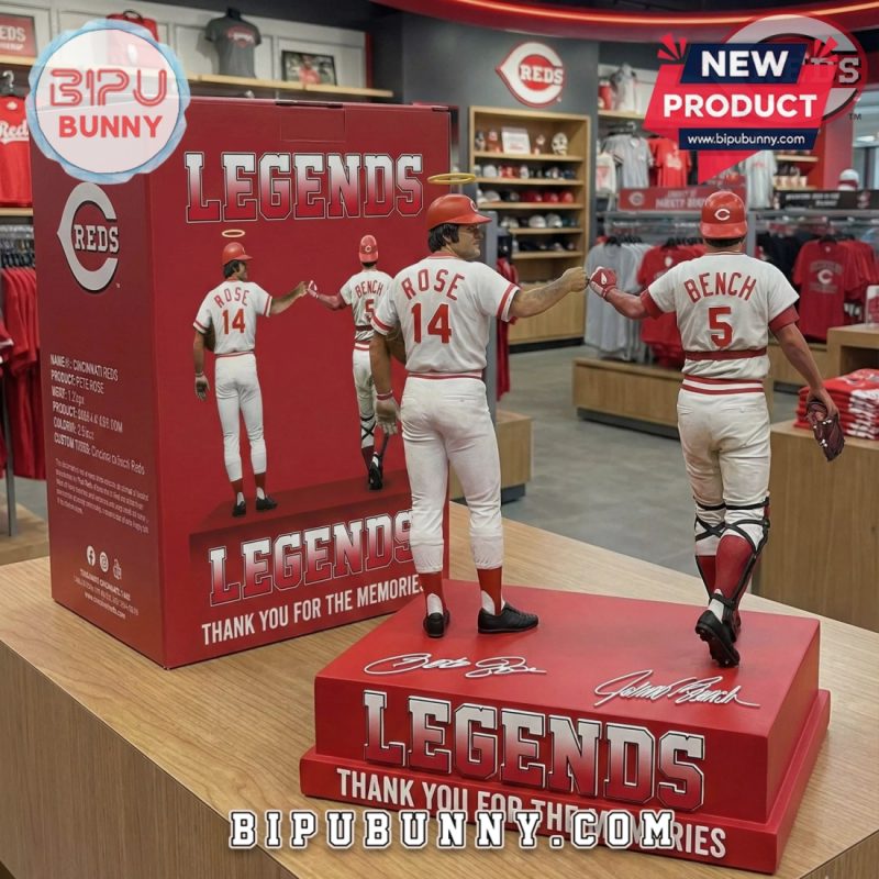 Pete Rose & Johnny Bench Thank You Memories Resin Statue Pete Rose & Johnny Bench Thank You Memories Resin Statue