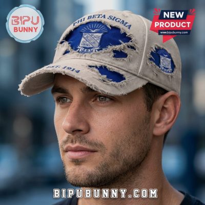 Phi Beta Sigma Fraternity Distressed Logo Baseball Cap