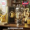 Pikachu Electric Legend tumbler and matching box set. Gold Pikachu on black.!