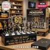 Pittsburgh Penguins 60 Seasons Commemorative 3D Figure featuring player figurines!