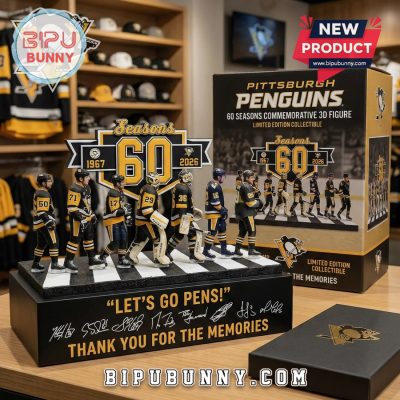 Pittsburgh Penguins 60 Seasons Commemorative Figure
