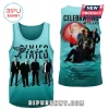Teal Pixies tank top with tour dates! Retro rock band design!