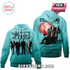 Aqua Pixies hoodie! Band member photos, tour dates, 'Celebrating 40 Years' text. Rock vibe!