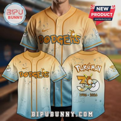 Pokémon 30th Anniversary MLB Team Raichu Limited Edition Baseball Jersey