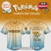 Pokemon 30th Anniversary Brewers baseball jersey front and back design, 1996-2026.!