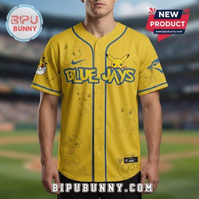 Pokémon MLB 30th Anniversary Baseball Jersey – Limited Edition Team Jersey