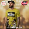 Yellow T-shirt featuring 'The Big Ass Stadium Tour' text, two artists' images and autographs!