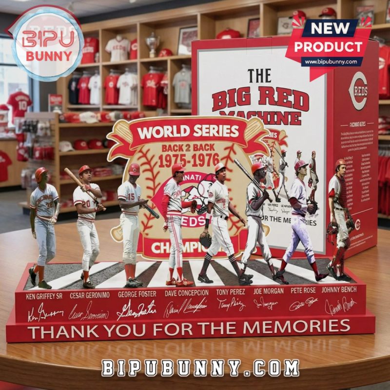 Reds Big Red Machine Champions Commemorative Baseball Figurine Reds Big Red Machine Champions Commemorative Baseball Figurine