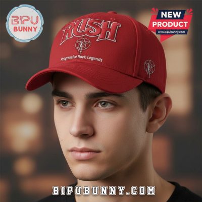Rush Progressive Rock Legends Embroidered Premium Baseball Cap