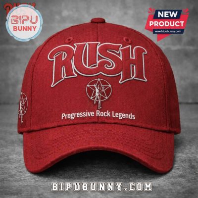 Rush Progressive Rock Legends Embroidered Premium Baseball Cap