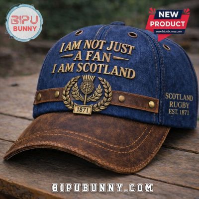 Scotland Rugby Fan Premium Vintage Baseball Cap