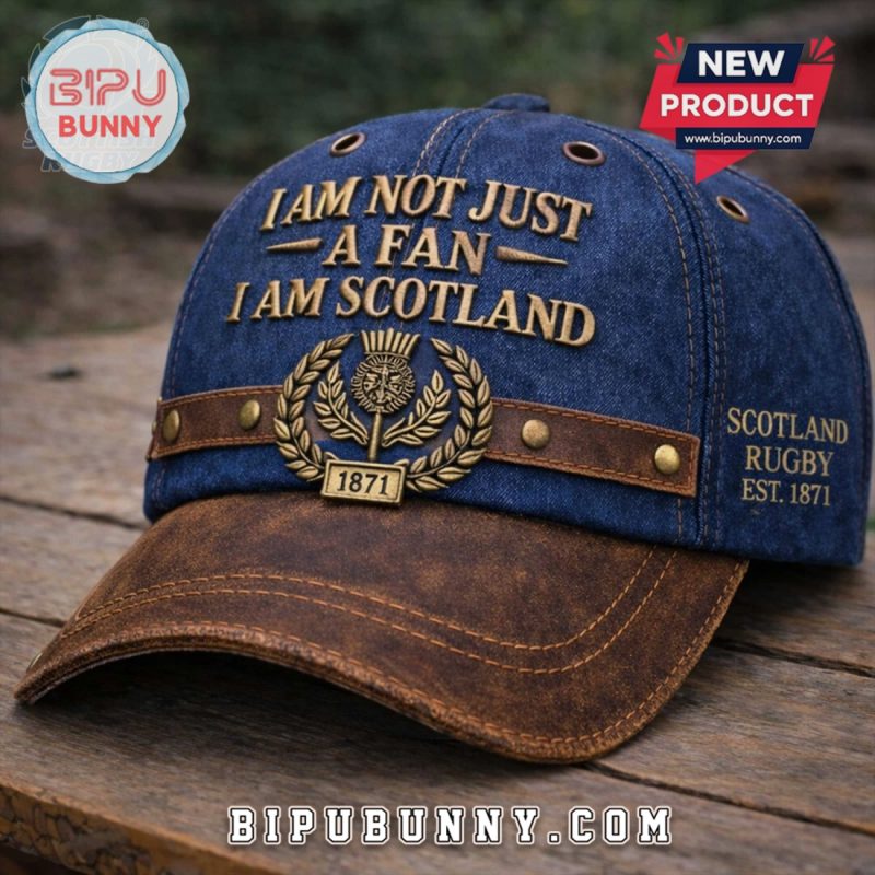 Scotland Rugby Fan Premium Vintage Baseball Cap