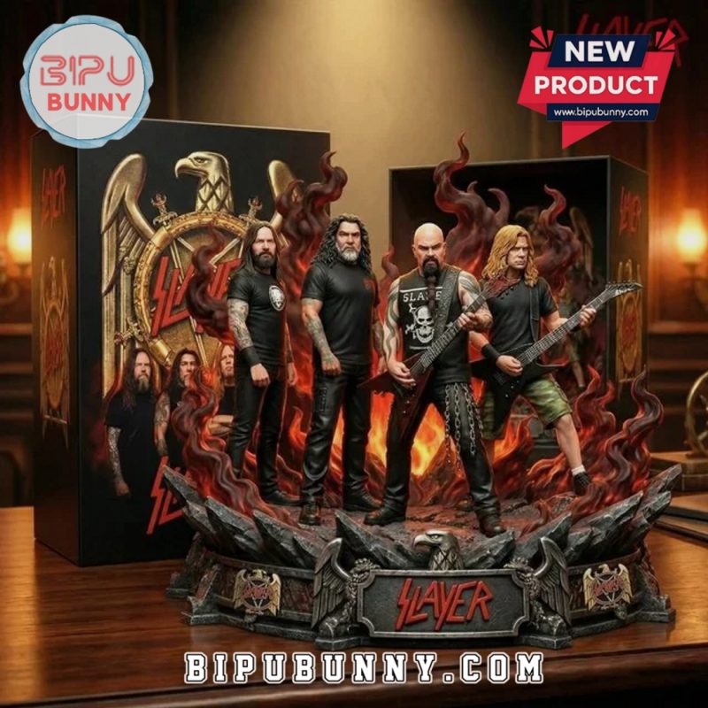 Slayer Band Figure – Limited Edition 3D Collectible Statue Slayer Band Figure – Limited Edition 3D Collectible Statue
