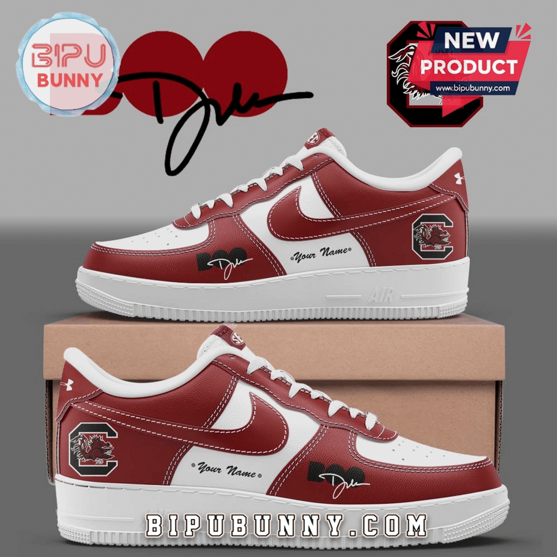 South Carolina Gamecocks Personalized NCAA Fan Edition Sneakers South Carolina Gamecocks Personalized NCAA Fan Edition Sneakers