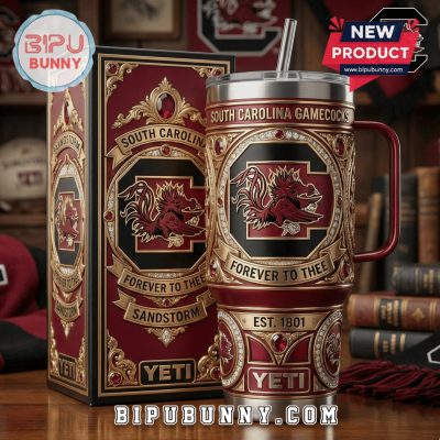 South Carolina Gamecocks YETI Sandstorm Forever To Thee Premium Tumbler