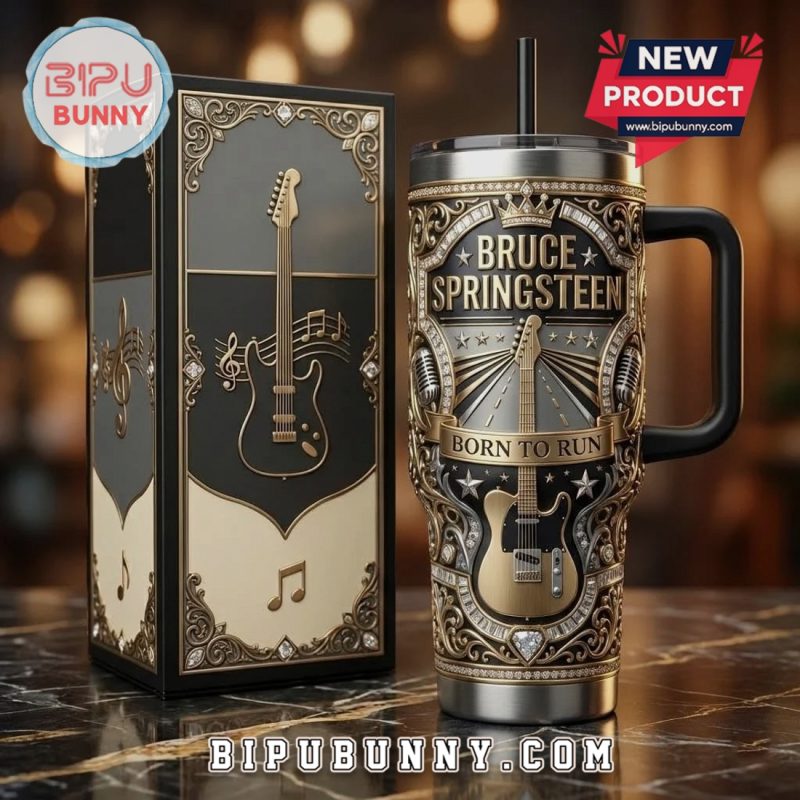 Springsteen Born To Run Rockstar Stainless Steel Tumbler