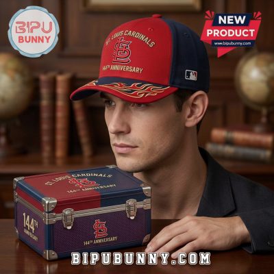St. Louis Cardinals 144th Anniversary Flame Graphic Premium Hat