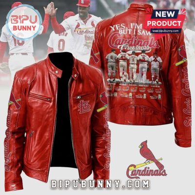 St. Louis Cardinals Greatness Leather Jacket