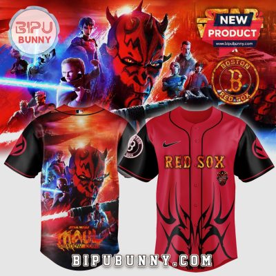 Star Wars x MLB Team Maul Shadow Lord Limited Edition Jersey