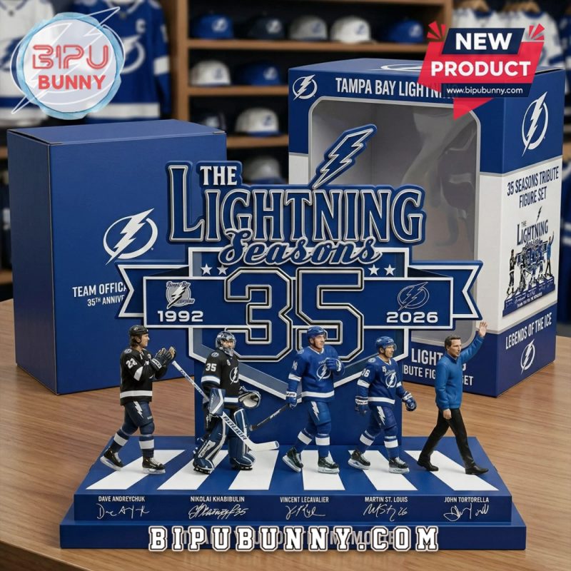 Tampa Bay Lightning 35th Anniversary Legends Tribute Figure Set