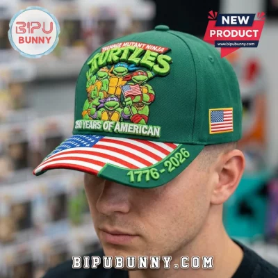 Teenage Mutant Ninja Turtles USA 250th Anniversary Baseball Cap