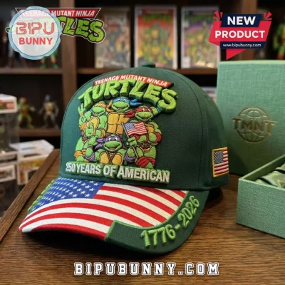 Teenage Mutant Ninja Turtles USA 250th Anniversary Baseball Cap