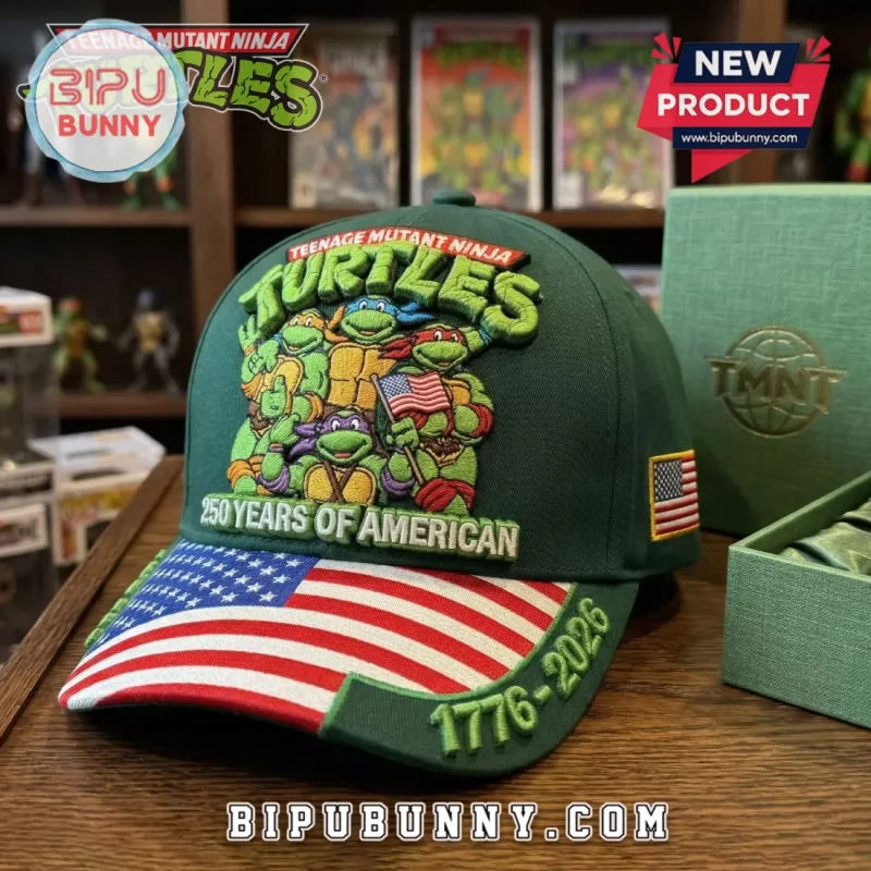 Teenage Mutant Ninja Turtles USA 250th Anniversary Baseball Cap