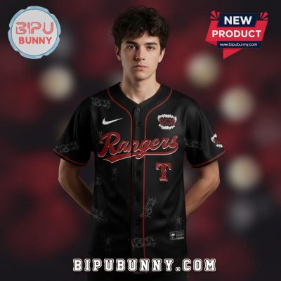 Texas Rangers x My Chemical Romance Black Parade 2026 Baseball Jersey