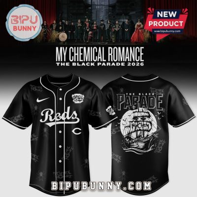 The Black Parade Cincinnati Reds My Chemical Romance 2026 Jersey