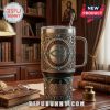 The Chosen themed YETI style tumbler with a religious fish symbol and Jerusalem image.!