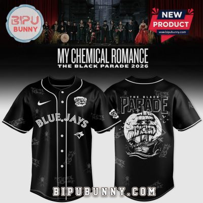 Toronto Blue Jays x My Chemical Romance Black Parade Baseball Jersey