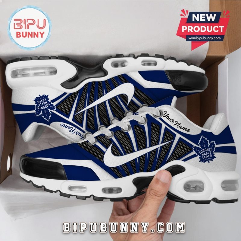 Toronto Maple Leafs Custom Name Hockey Team TN Sneakers